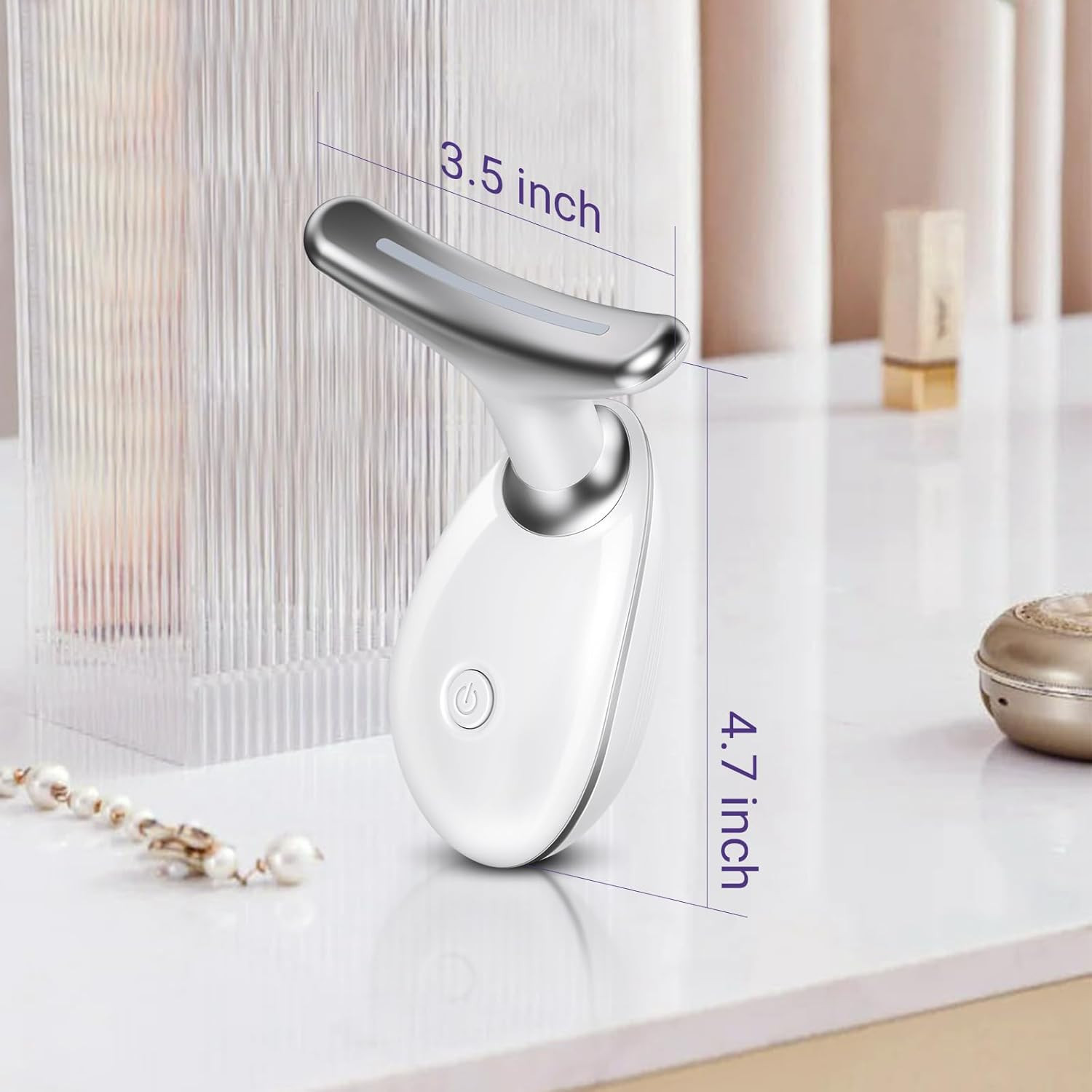 Neck Face Massager, Face Sculpting Tool, 3 Modes and Vibration for Facial Massag