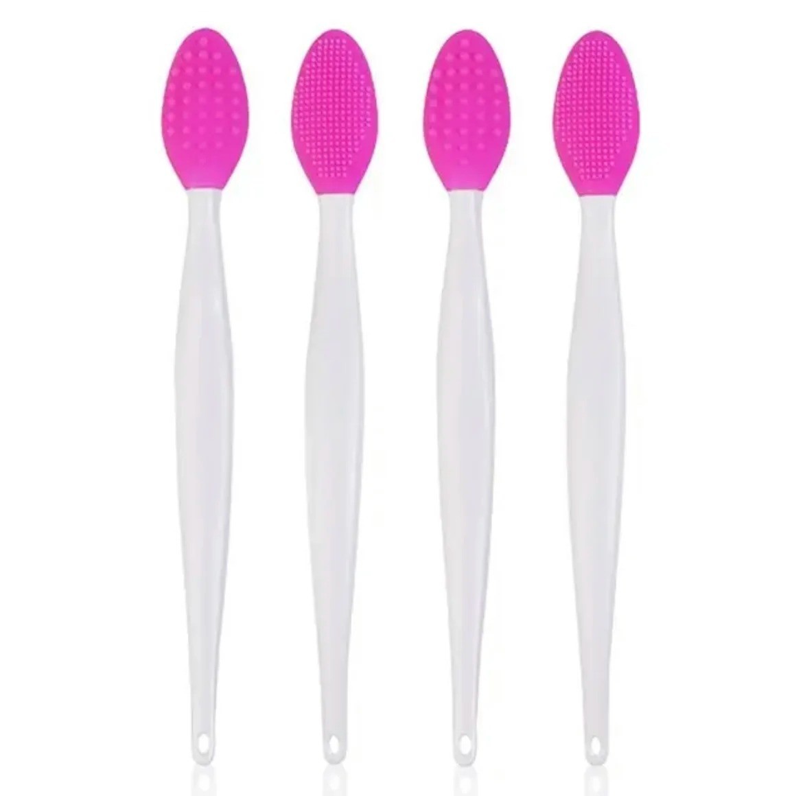 1PC/4PCS Silicone Facial Cleansing Brush Exfoliating Nose Blackhead Remover