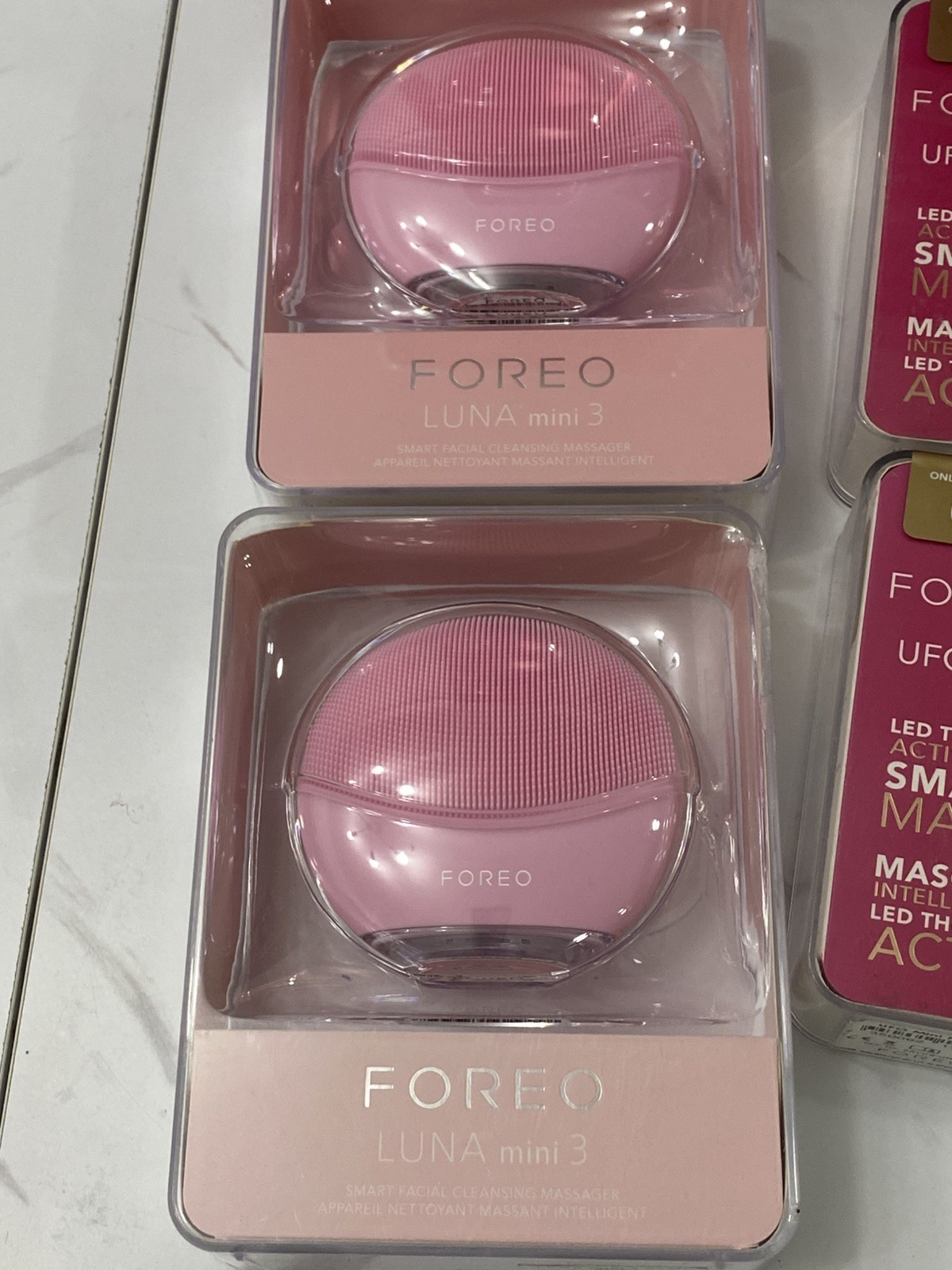 Lot Of 8 FOREO LUNA Mini 3 & UFO Mini Smart Facial Cleansing Brush Massager NEW