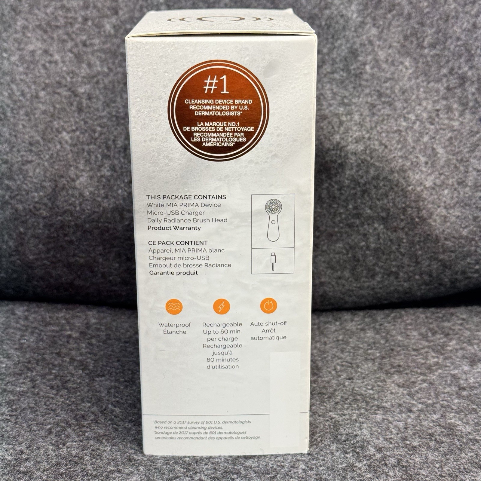 Clarisonic Mia Prima Sonic Cleansing Face Brush (81S340) 2018 New Sealed