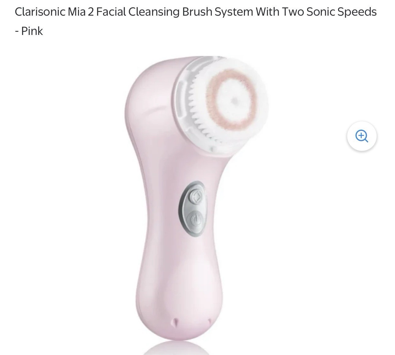 Clarisonic Mia 2 Sonic Facial Cleansing Brush System Pink Face Cleaner Device