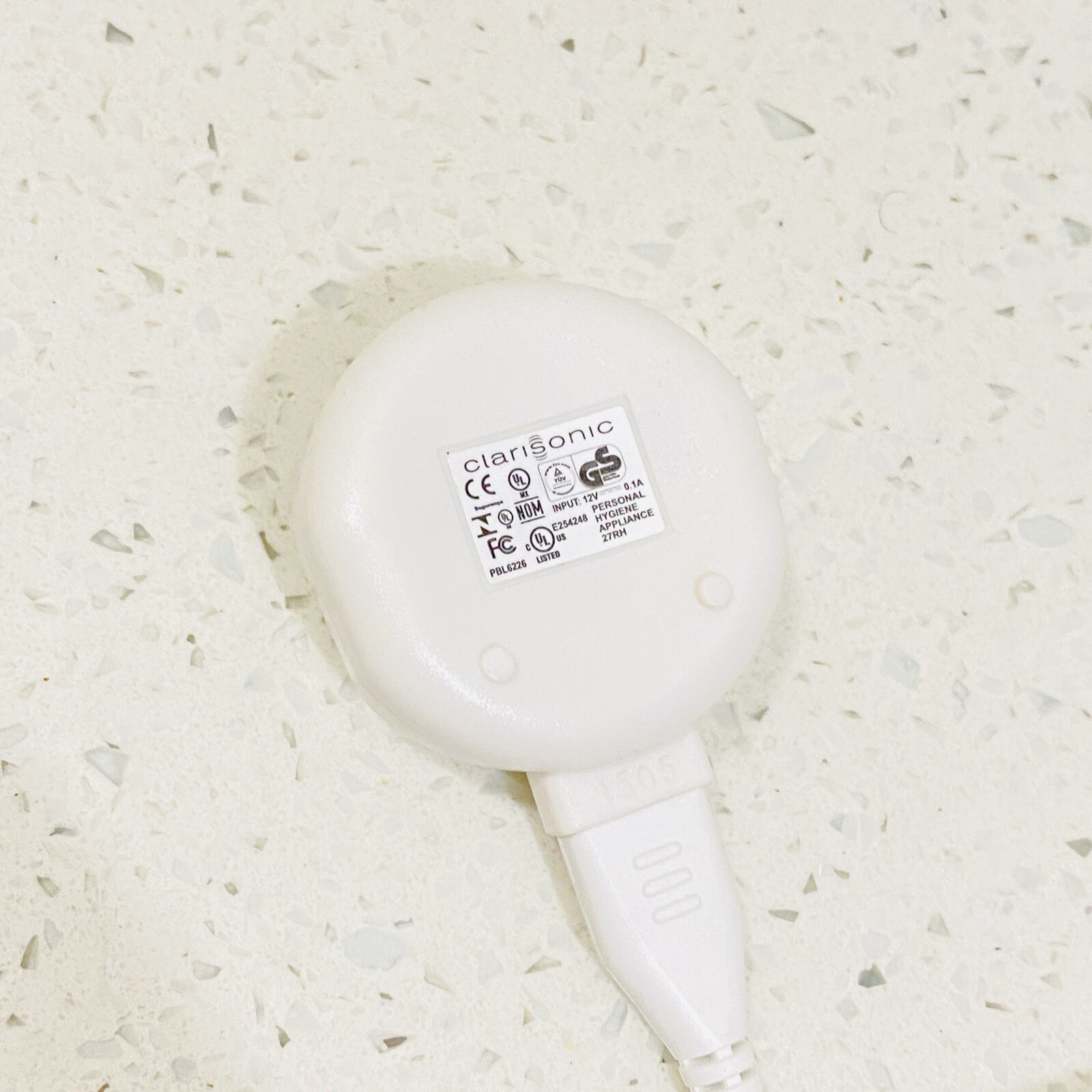 Clarisonic Mia 1 & 2 Wall Charger Adapter + Base PBL3100-479 And PBL4110