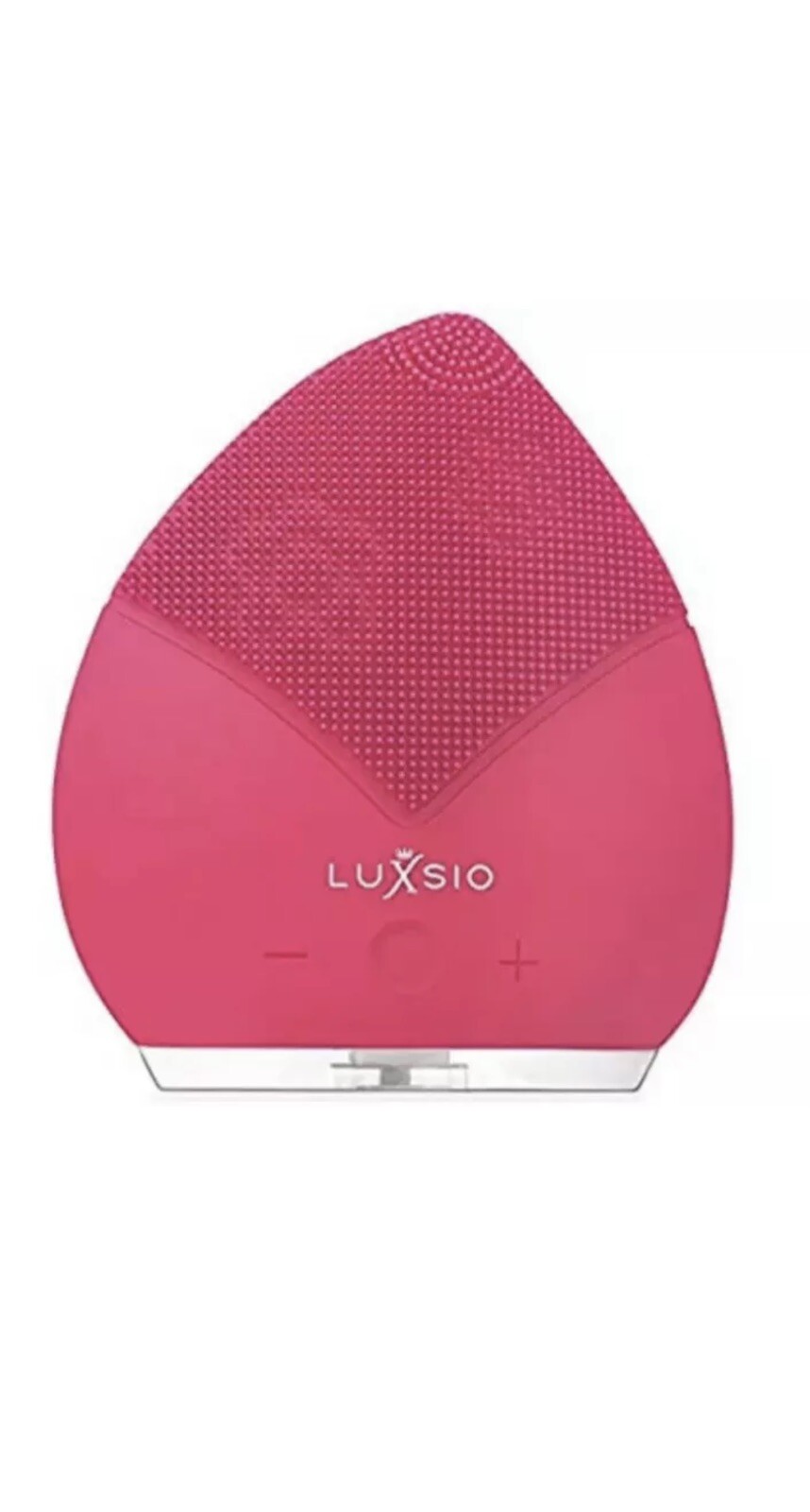 LUXSIO Sonic Beauty Facial Cleansing Brush PINK Brand New Unopened