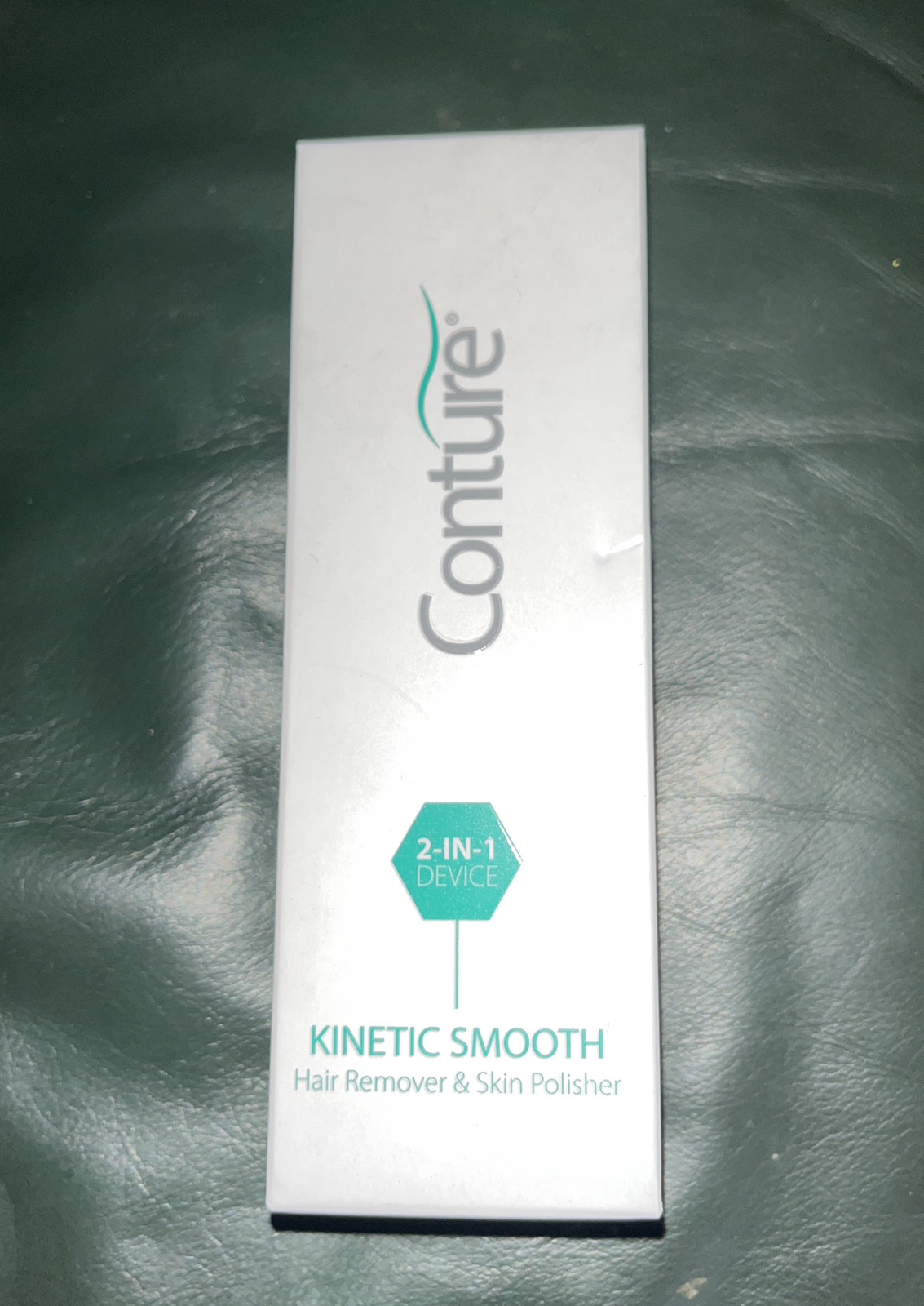 Conture Hair Remover, Exfoliation, and Massage Head Device Pink Sealed Box