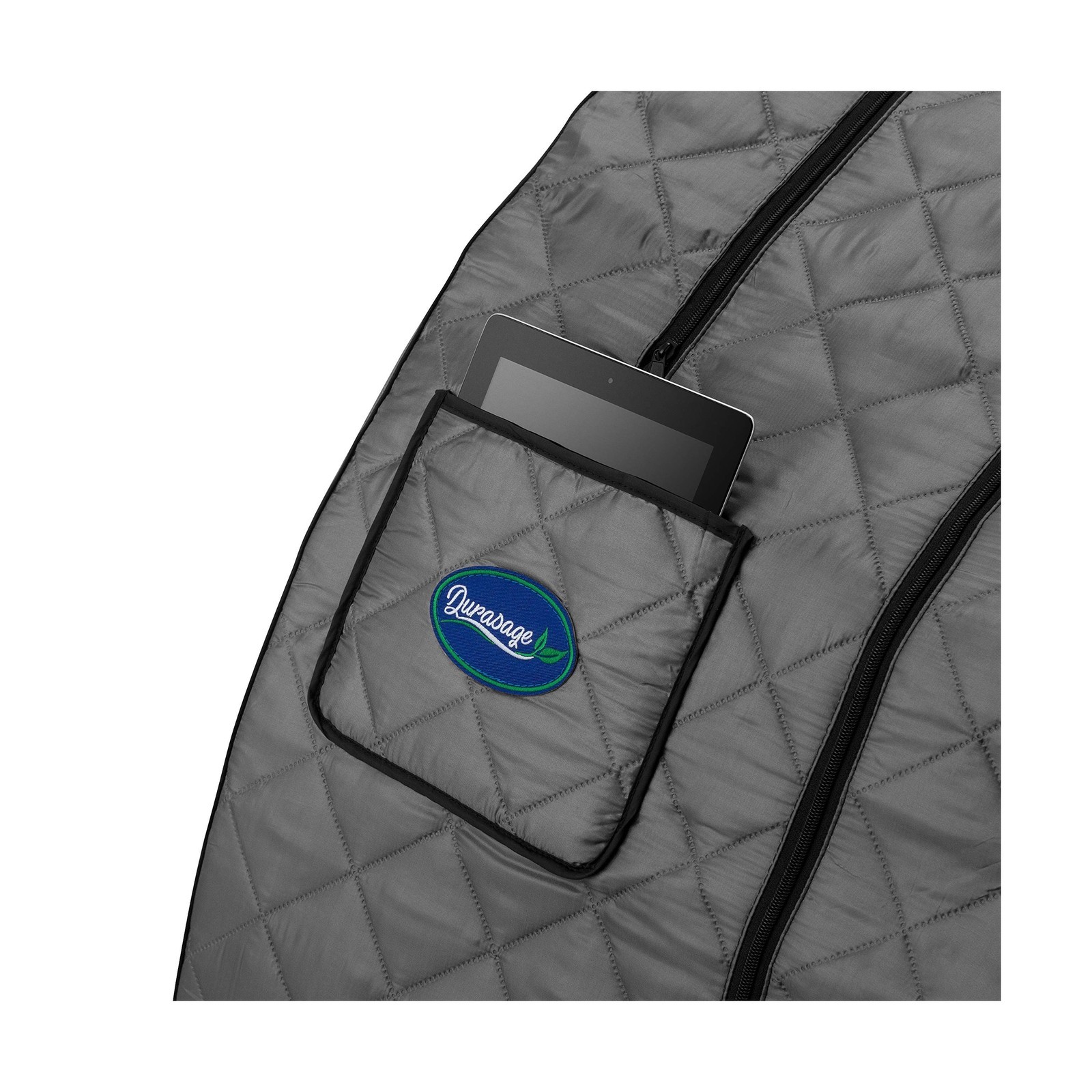Portable Sauna Spa, 800W, 60Min Timer, Access, Foldable w/ Chair, Indoor