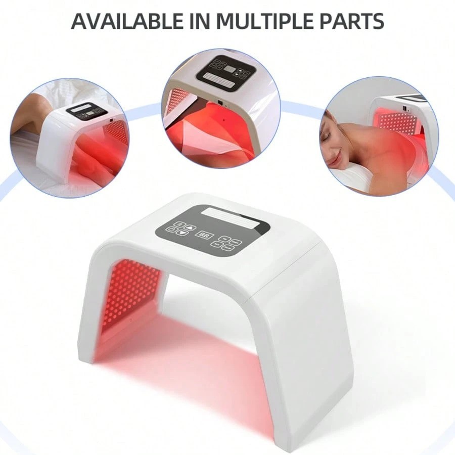 LED Face Mask Light Therapy Skin Care Device for Home Spa Facial Care