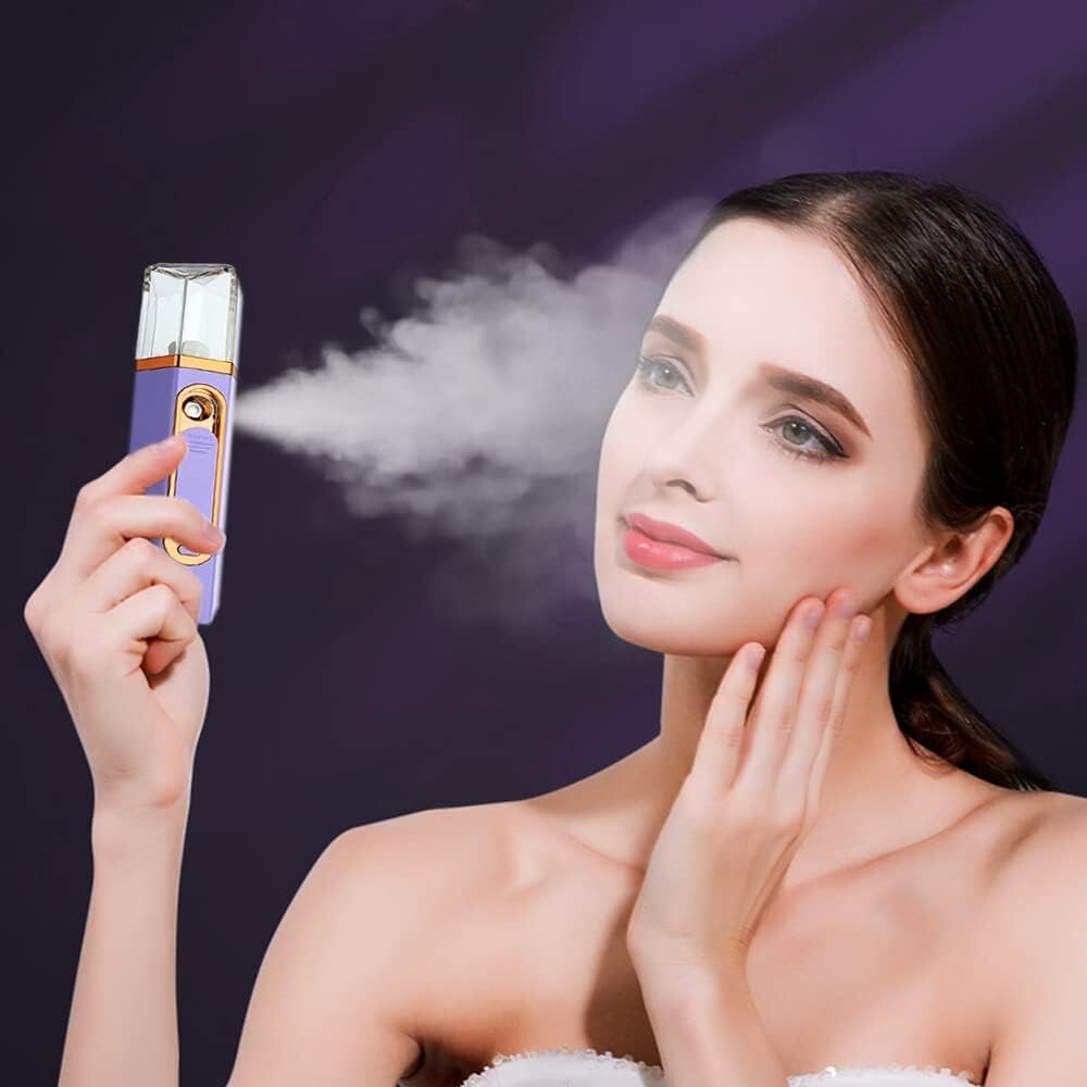 FATUXZ Nano Mist Sprayer, Moisturizing Nano Facial Mister, Portable Face Humidif