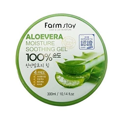 FARM STAY Moisture Soothing Gel Snail Aloe Vera for dry skin – Facial Treatment