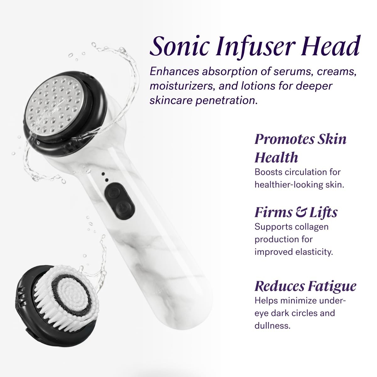 Soniclear Allure 2026 Facial Cleansing Brush with Exfoliation, Sonic No
