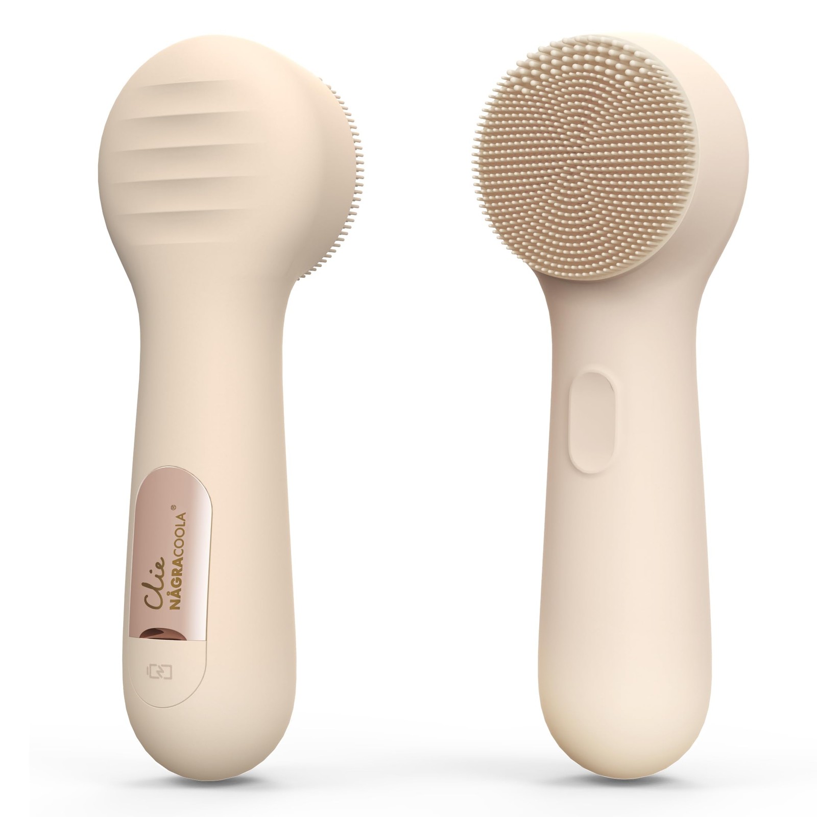 Silicone Scrubber, CLIE 2.0 Cleansing Brush, Rechargeable, Waterproof Scrub B…