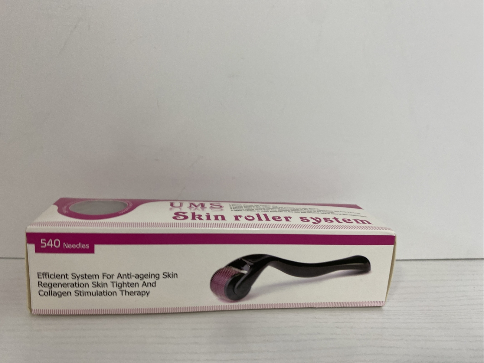UMS Skin Roller System Derma Needling Kit For Face URS 1.0mm 540 Needles