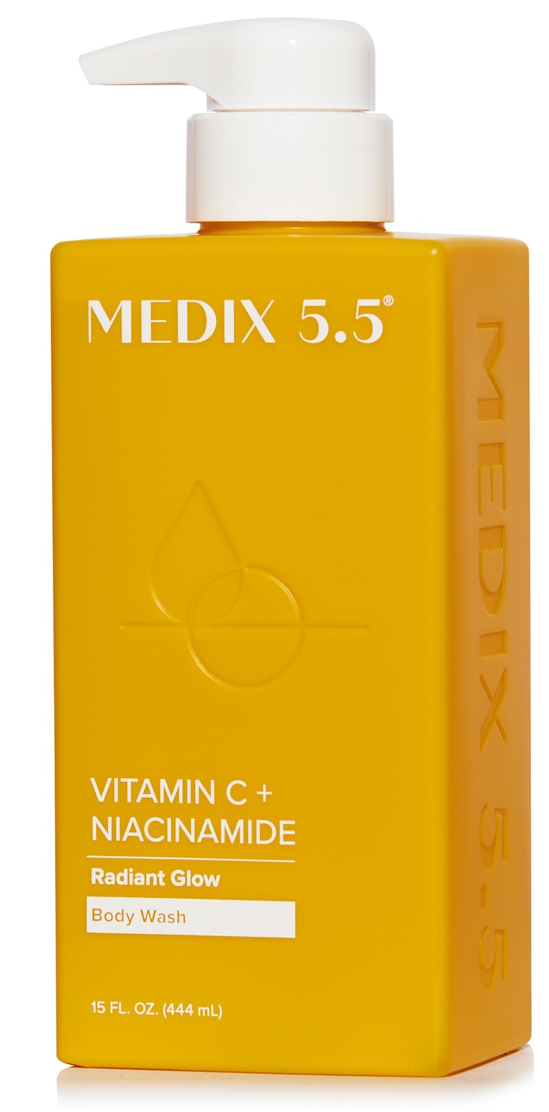 Medix 5.5 Radiant 1-Pack (15 Fl Oz each), Glow Citrus Body Wash Gel