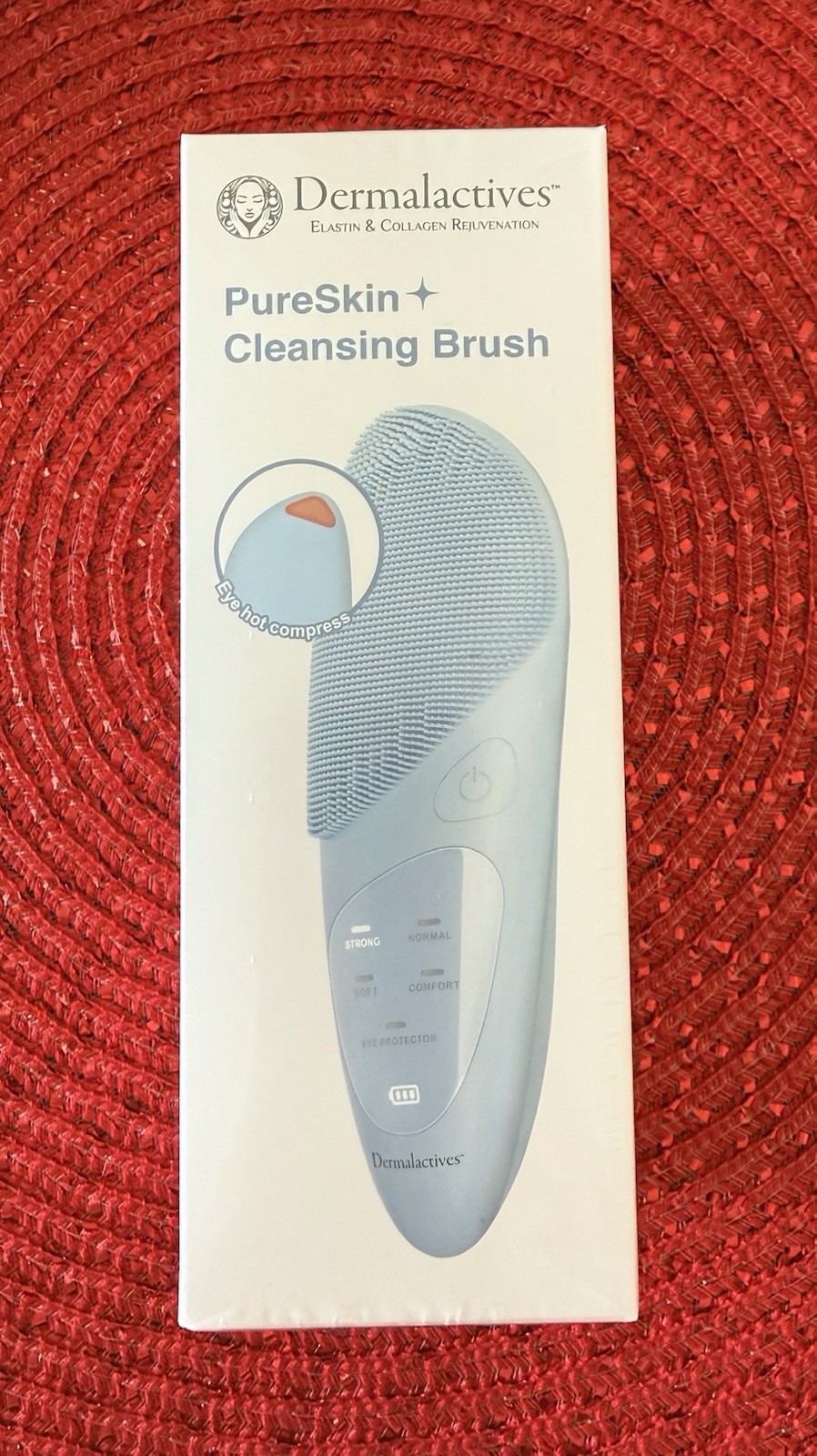 Dermalactives PureSkin Cleansing Brush NEW Sealed Box 5 Cleaning Modes