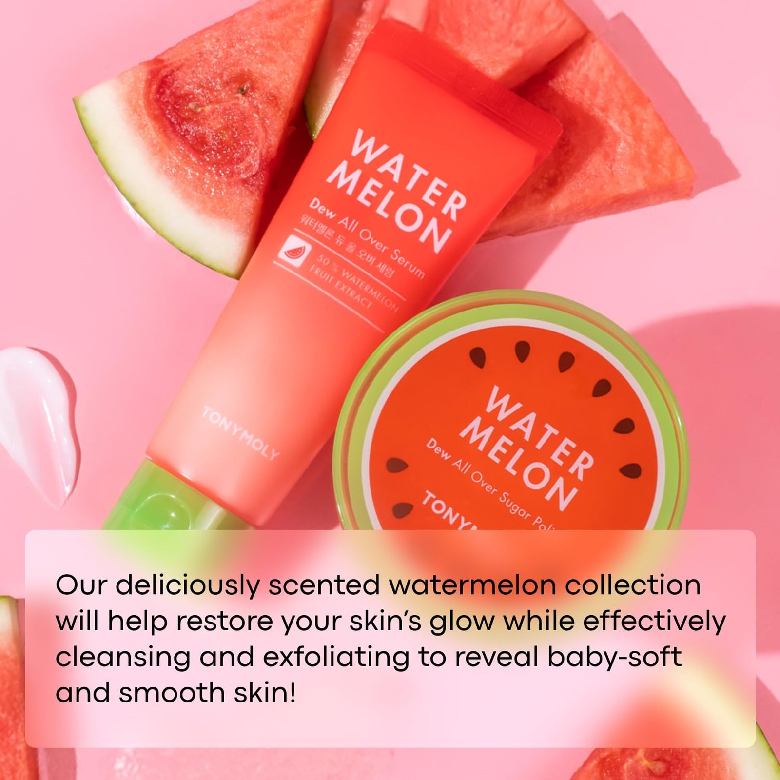 Watermelon Dew All Over Body and Face Serum Hydrating Korean Skincare with