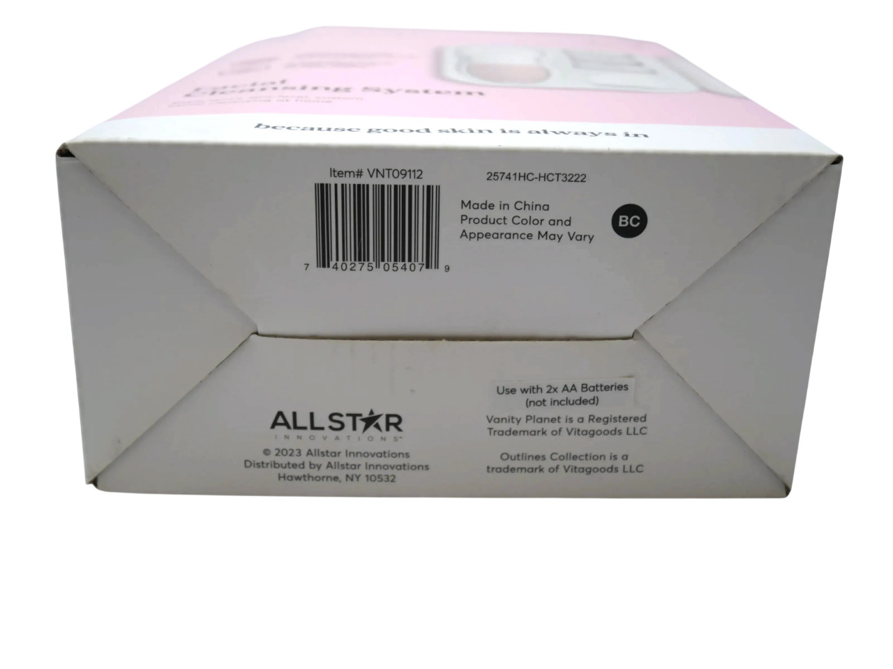 Lot 3 Vanity Planet Facial Cleansing System