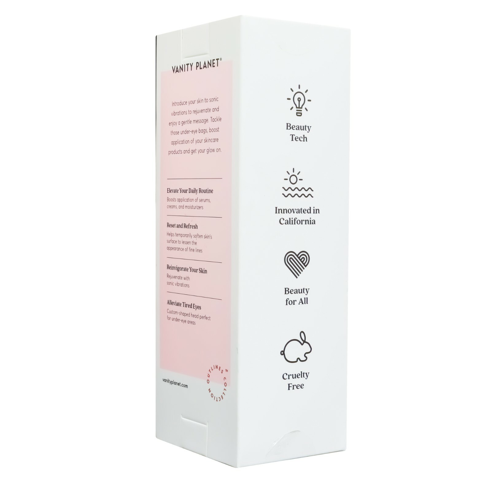 Vanity Planet Outlines Collection Serum Booster Boosts Application of Serums