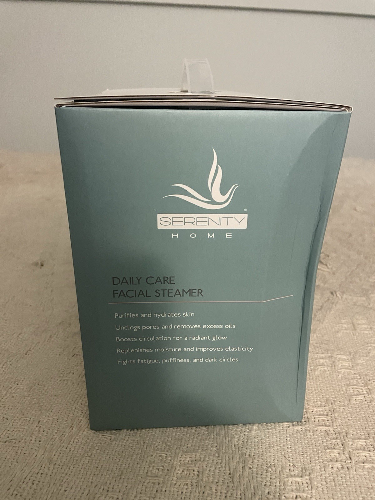 Serenity Home Daily Care Facial Steamer Purify And Hydrate Brand New In Box
