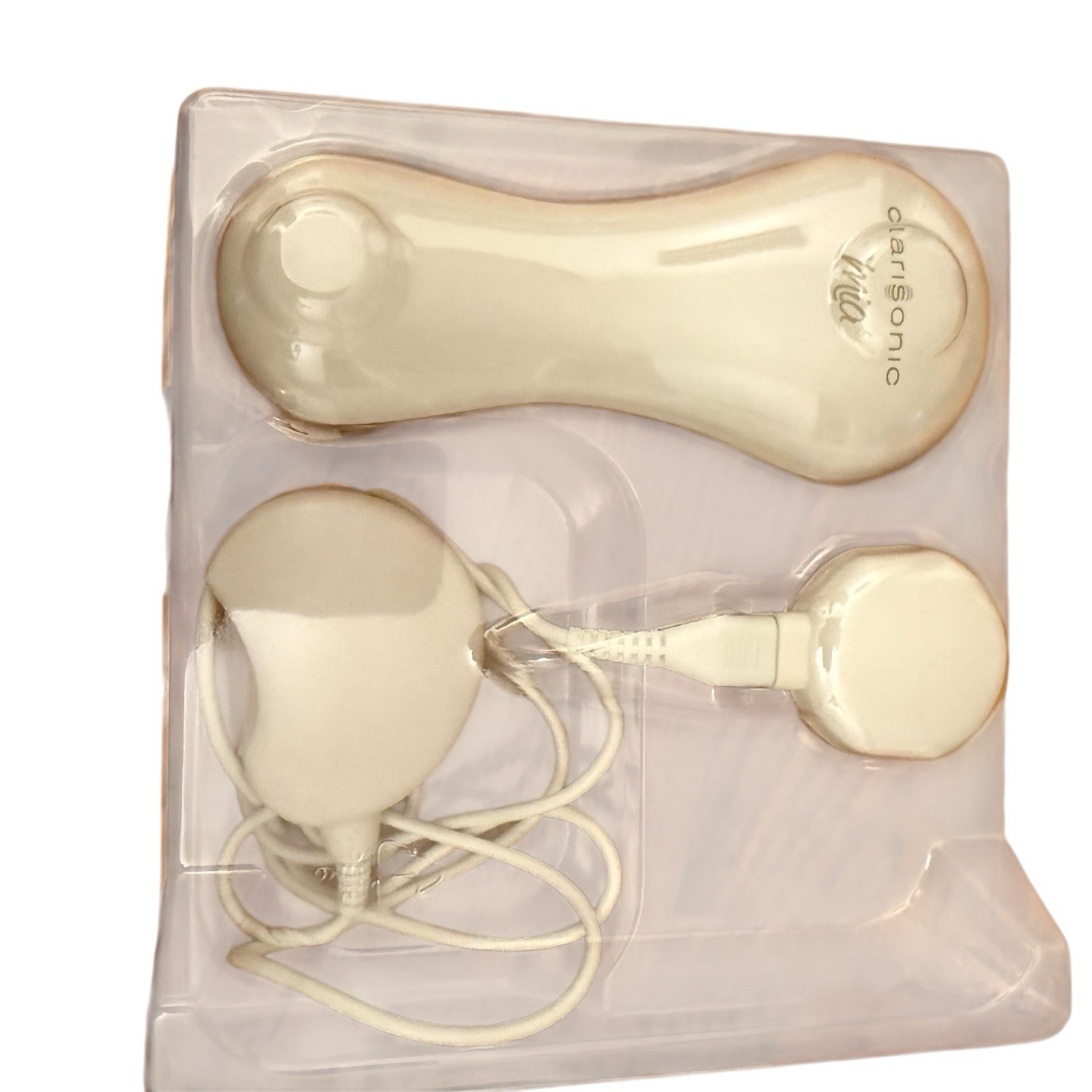 Clarisonic Mia 1 Sonic Skin Cleansing System-White With 1 Unused Head