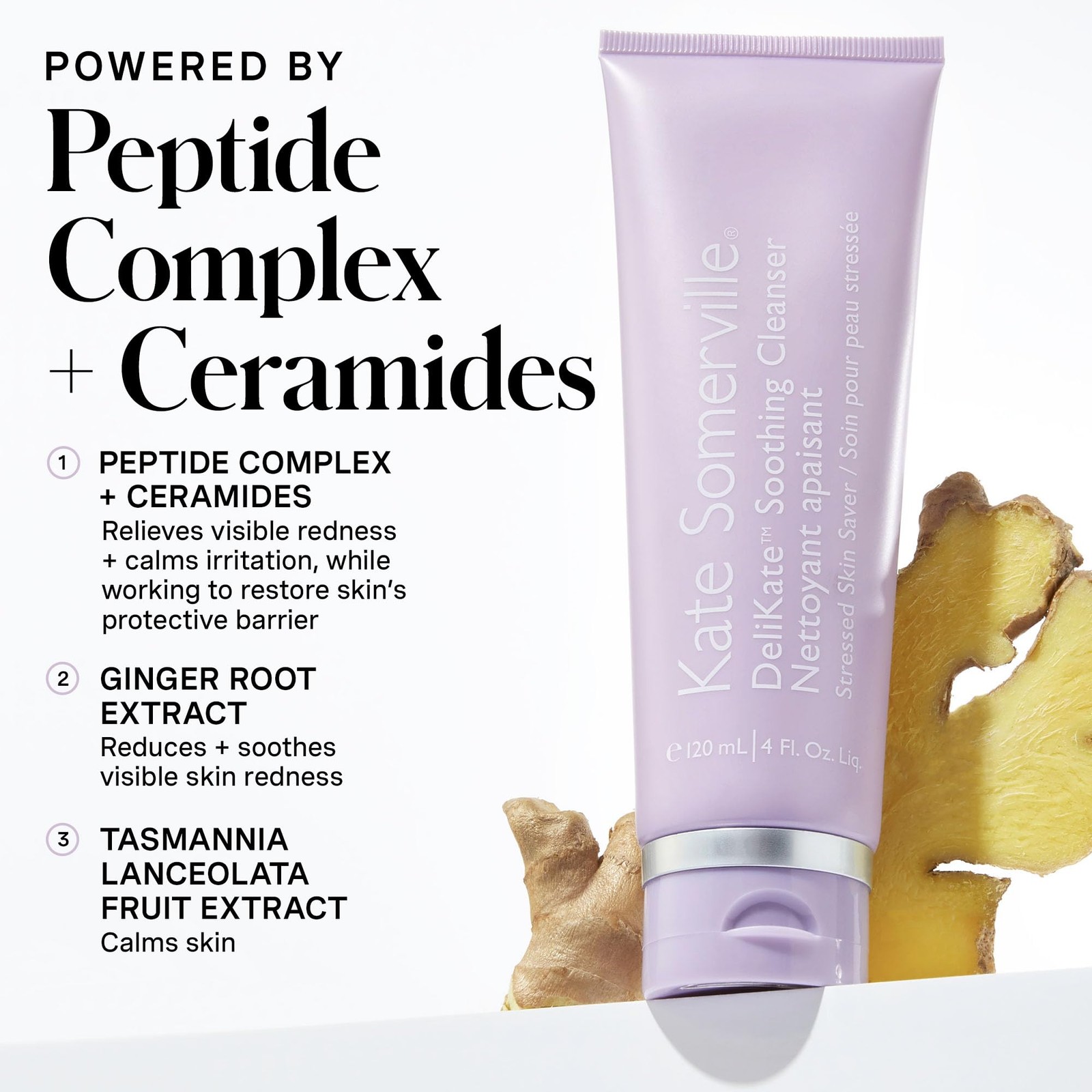 Kate Somerville DeliKate Soothing Cleanser – Hydrating 4 Fl Oz (Pack of 1)
