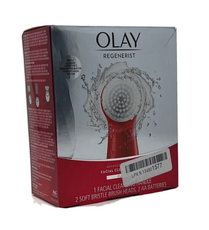 Olay Regenerist Advanced Anti-Aging Face Cleansing Device – Red