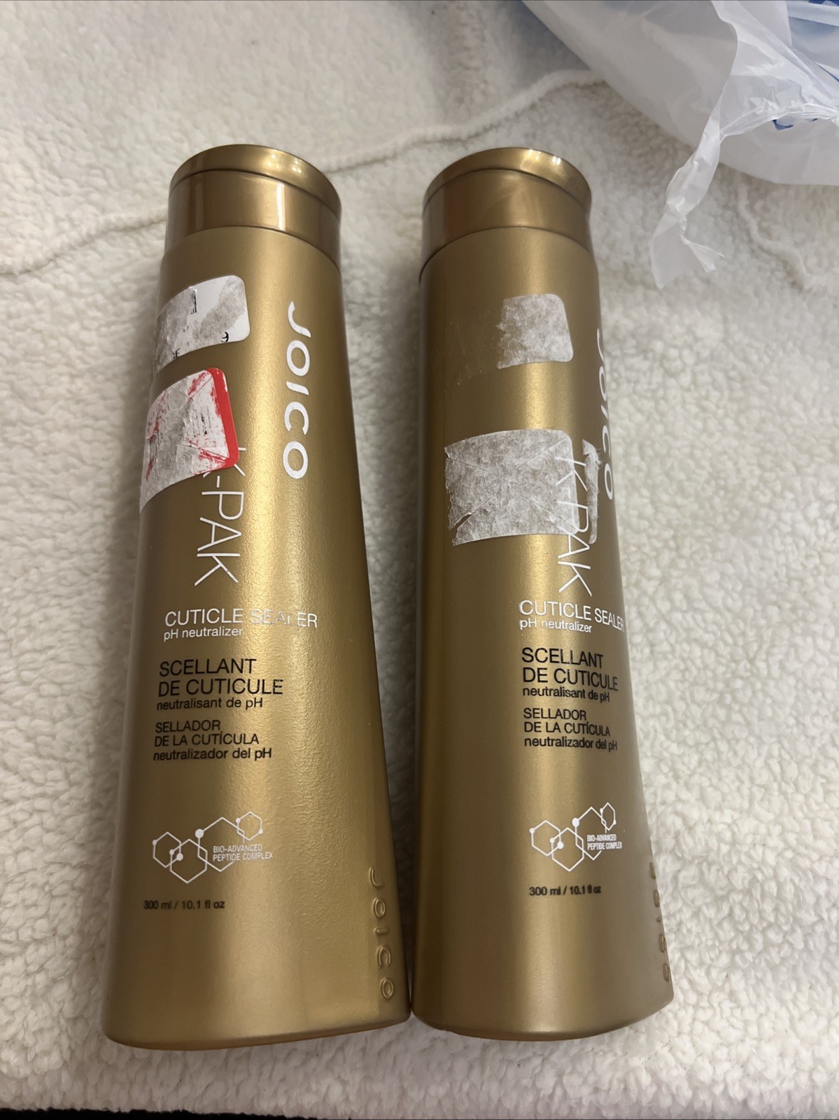 2 pack New Lot Joico K-Pak Joico Cuticle Sealer Ph Neutralizer 10.1 Oz