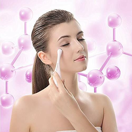 LUXE Ionic Eye Massager Heated Facial Massage Wand Dark Circle Remover RELAXING