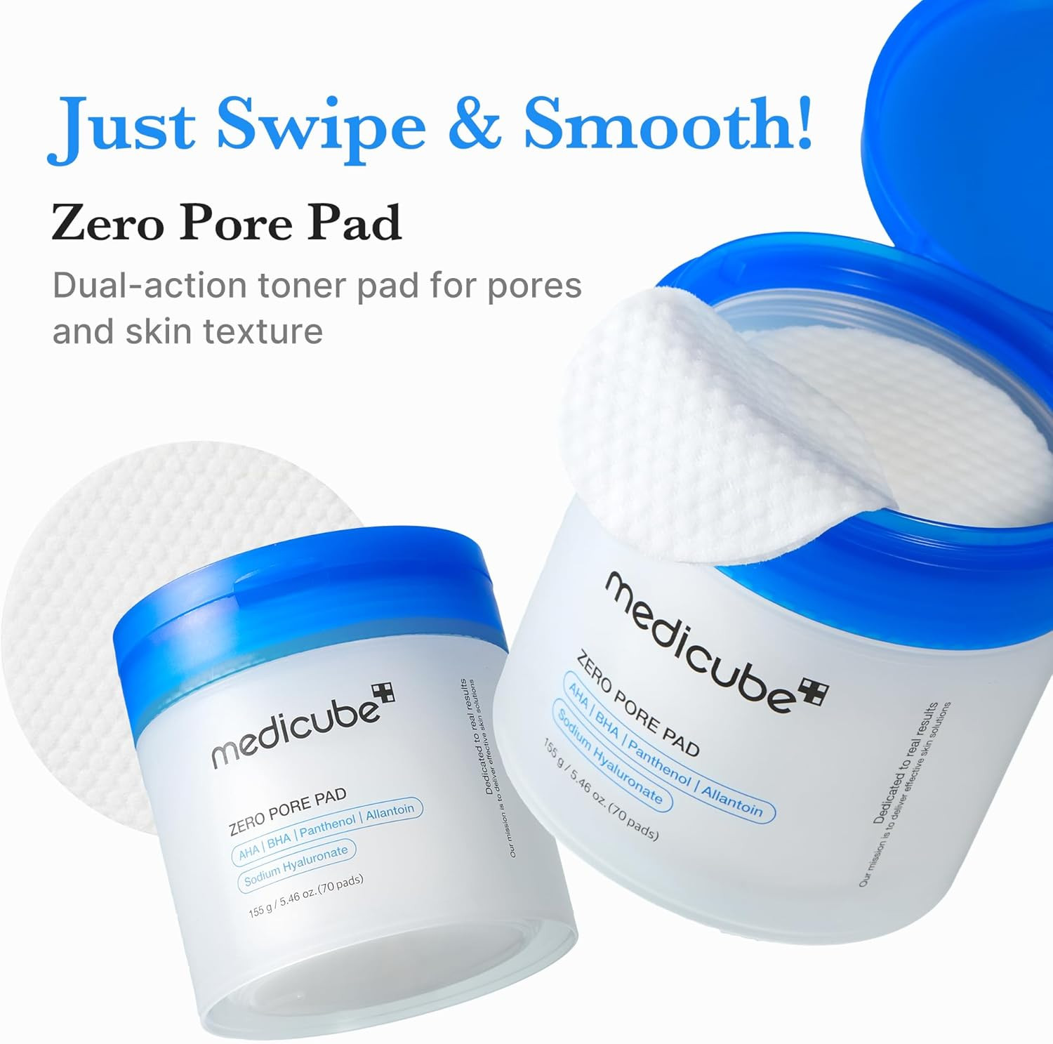for All Skin Types Duo: Zero Pore Pads 2.0 and Salmon DNA PDRN Pink Peptide Ser