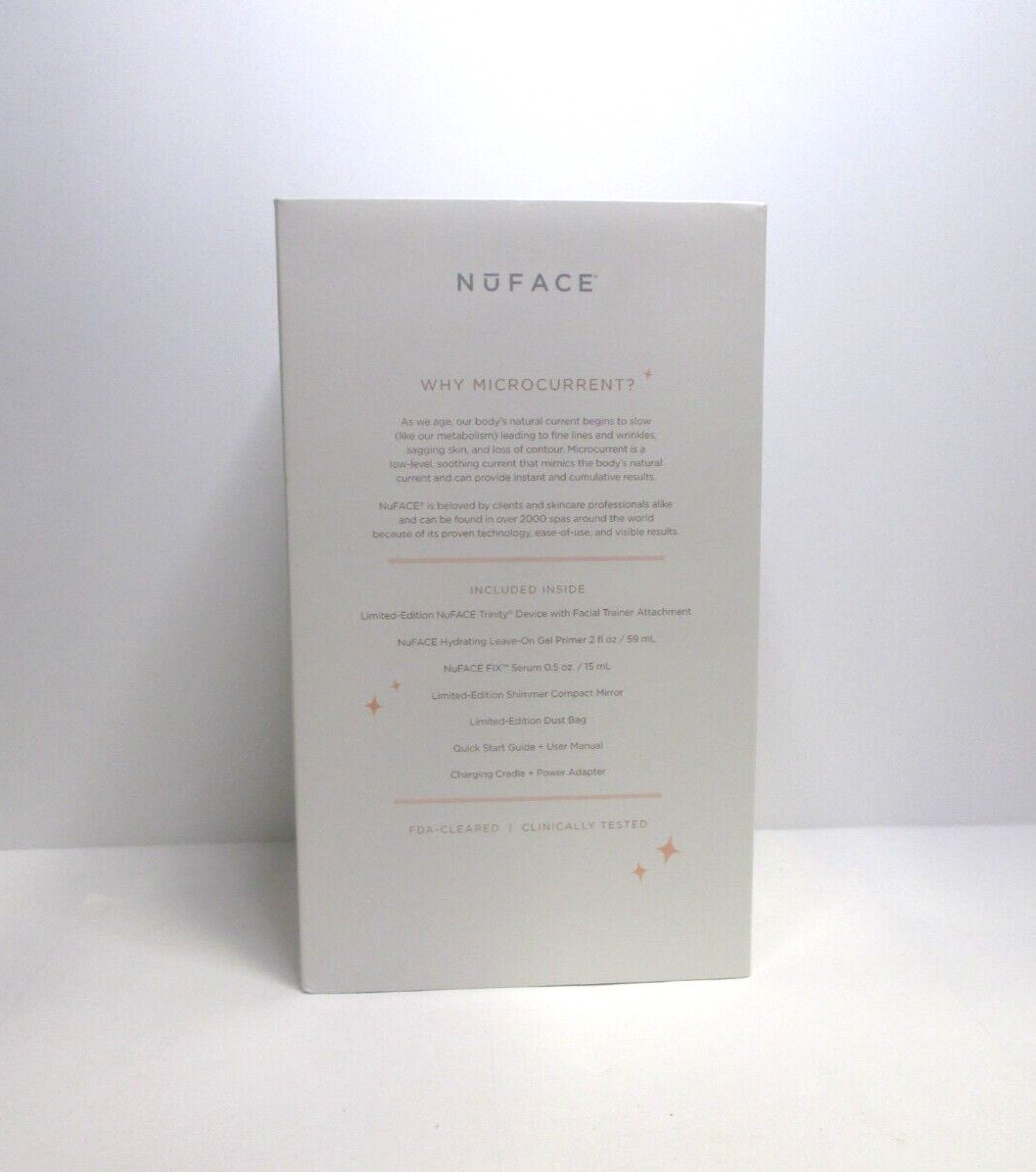 NUFACE TRINITY SHIMMER ALL NIGHT COLLECTION BOXED
