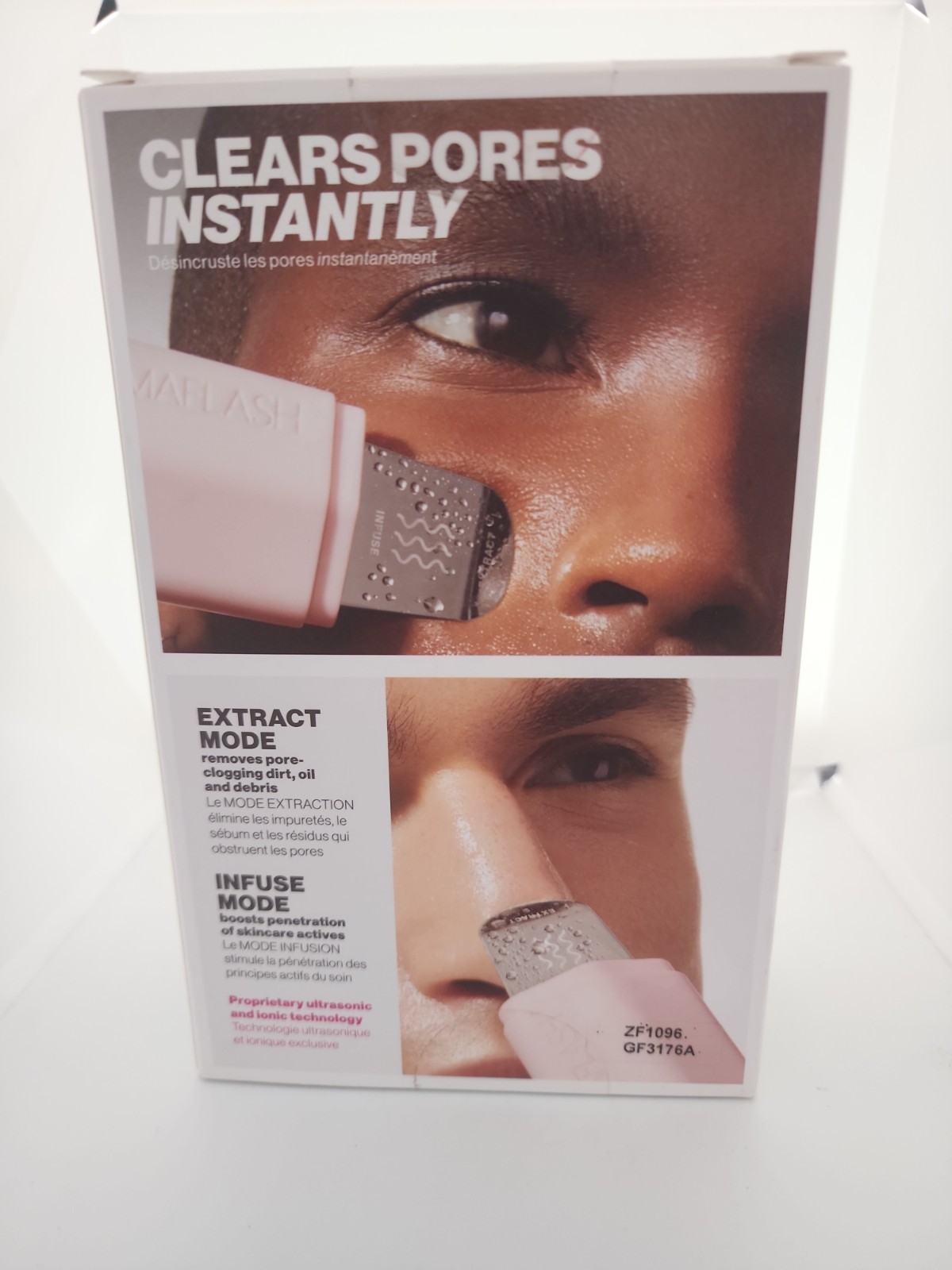 DERMAFLASH Dermapore Ultrasonic Pore Extractor + Skincare Infuser – Sealed NEW