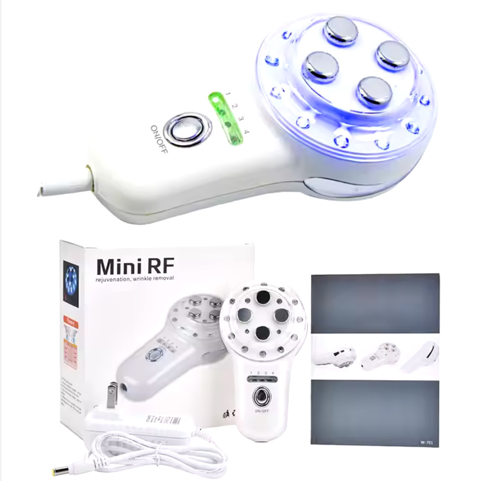 3in1 RF Microcurrent LED Photon Skin Care Beauty Device