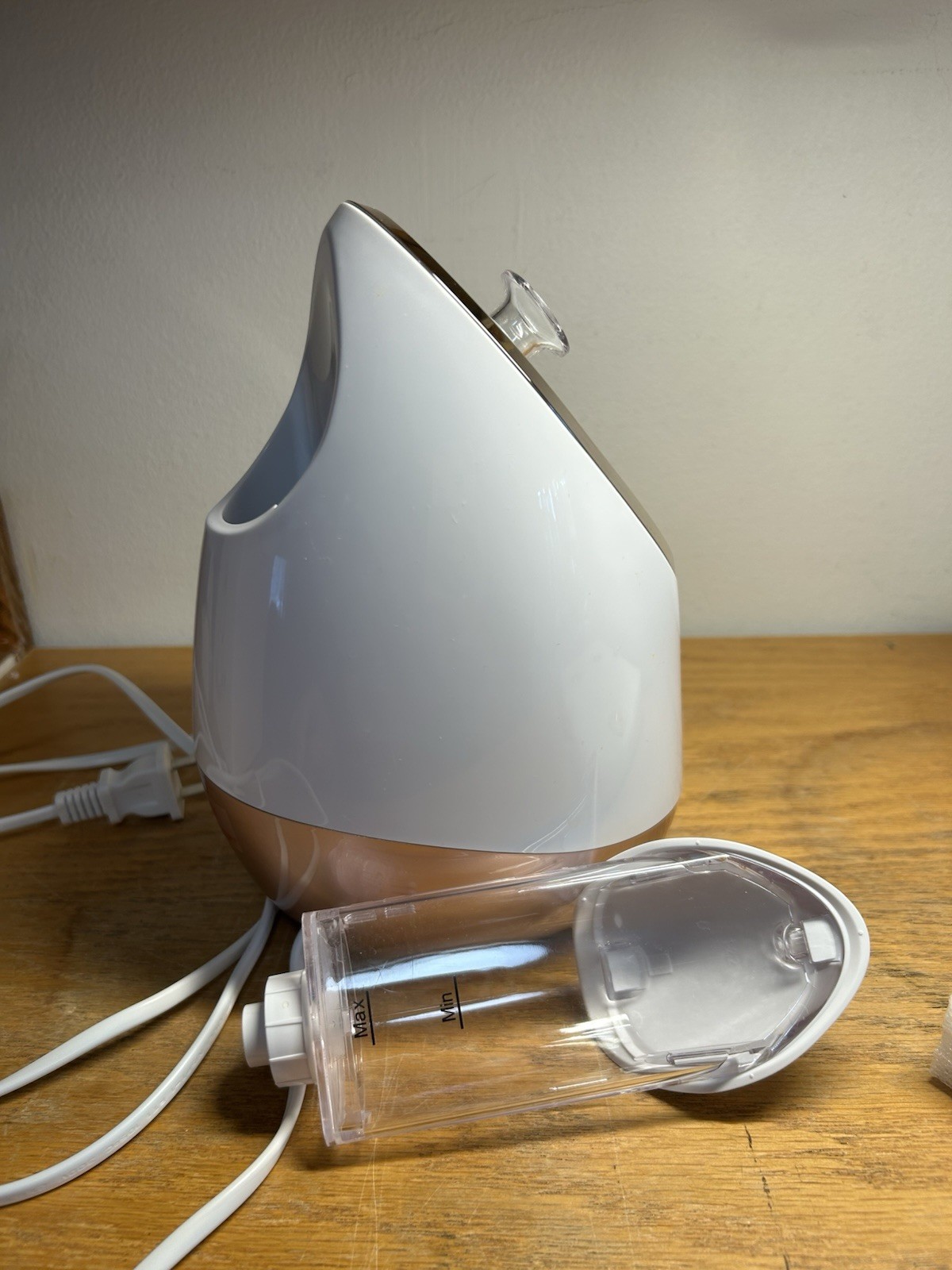 Vanity Planet Facial Steamer Detoxify Clarify Hydrate Skin 5′ 1/2″ Cord