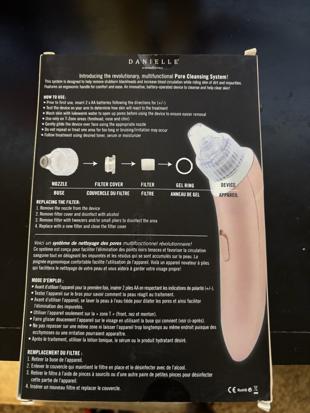 Danielle Creations Pore Cleansing System – 20+ pieces Included NEW IN BOX