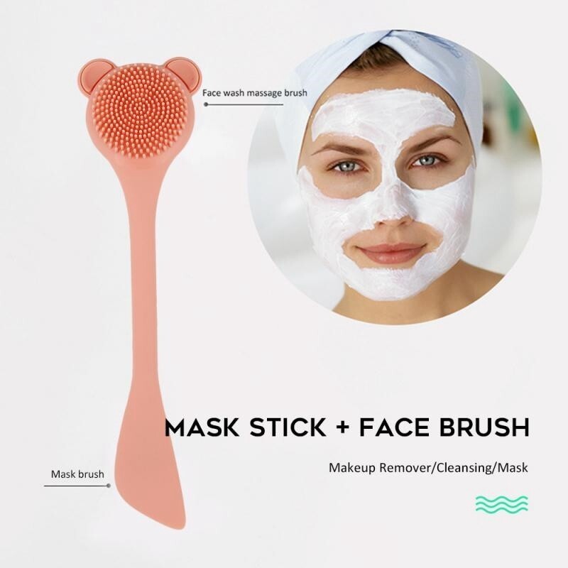 Cleansing Brush Cleaner Skin Beauty Brush Skin Care Soft Silicone Facial Brush
