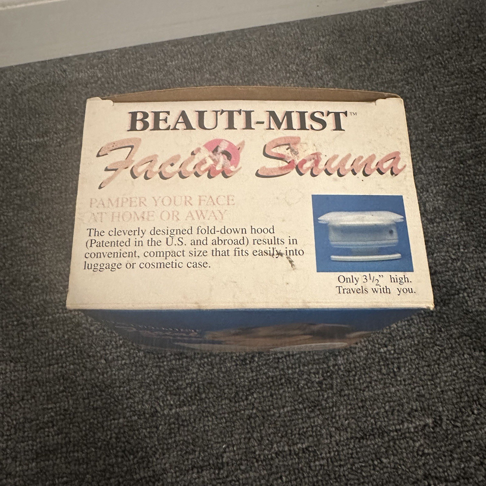 Vintage Beautimist Facial Steamer Inhaler Model 711 Made in USA