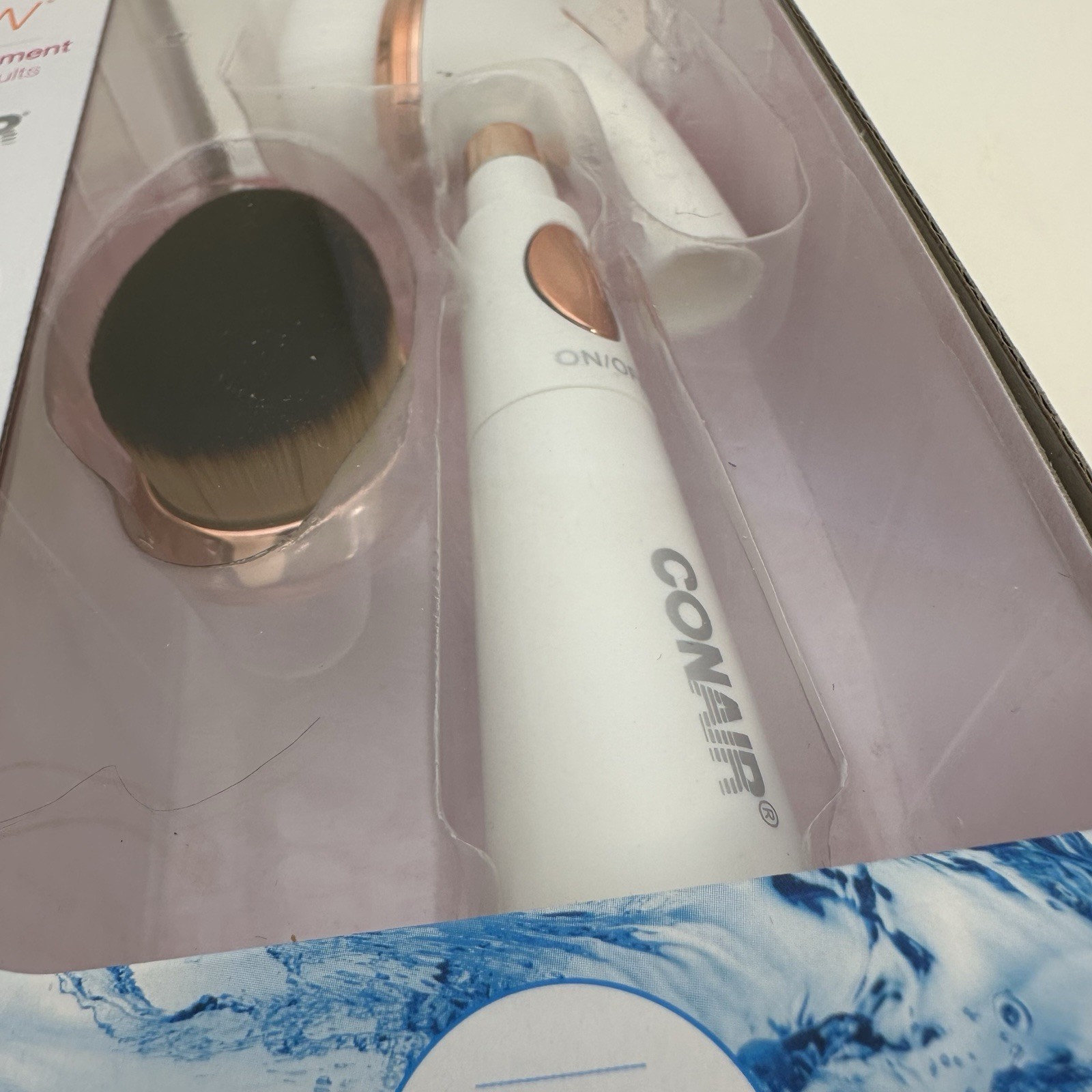 Conair True Glow Sonic Skincare Treatment 3 Step Facial Kit Brush Set New Sealed