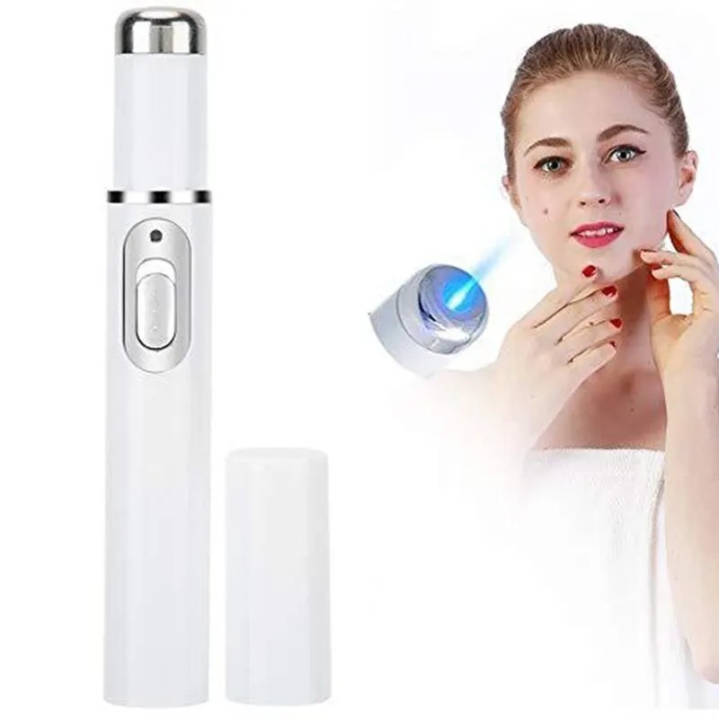 Portable Blue Light Acne Spot Treatment Pen Facial Skin Care Device