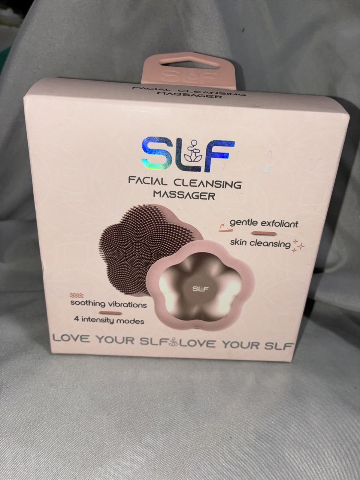 SLF Facial Cleansing Massager, Rechargeable Face and Skin Care Exfoliating Clean