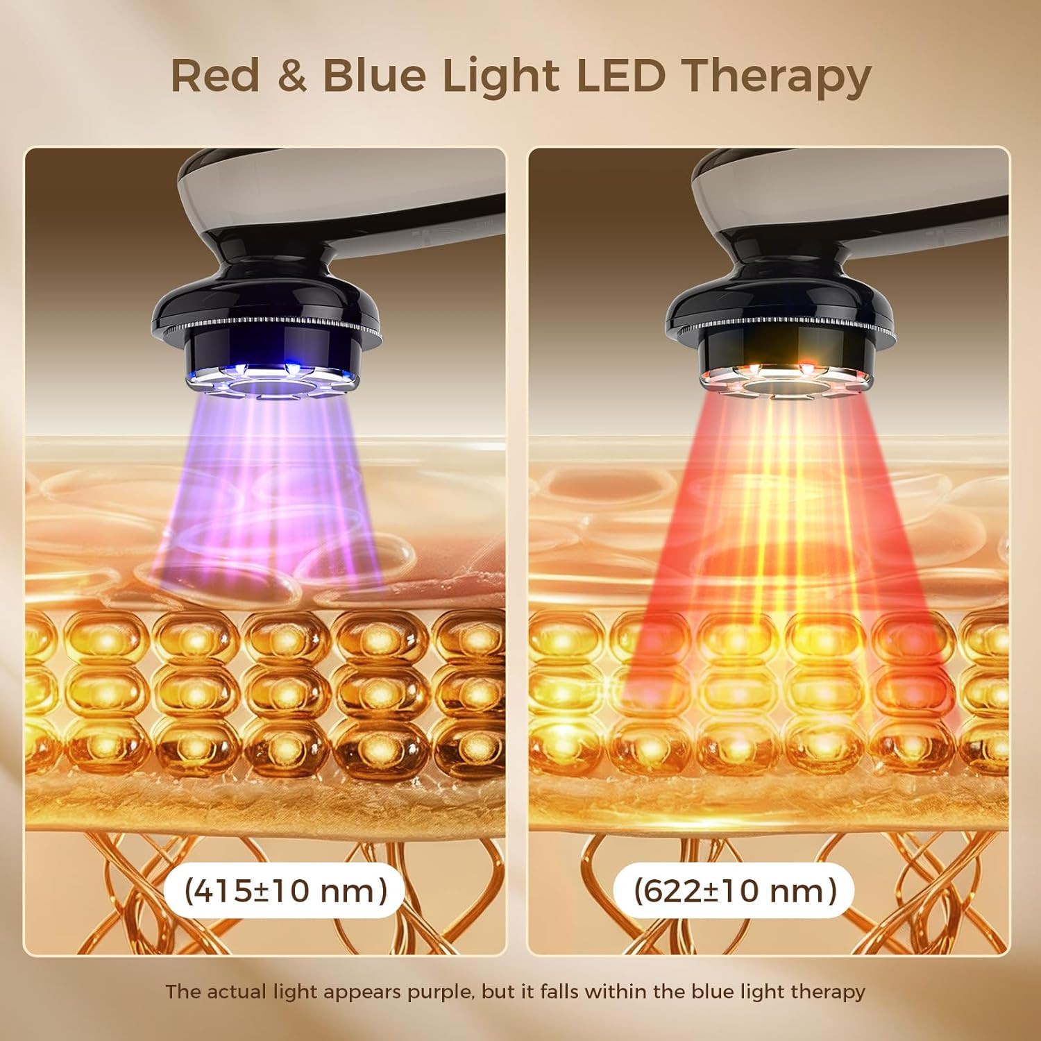 Microcurrent Facial Device with Red Light Therapy, Cooling Skin Tightening Devic