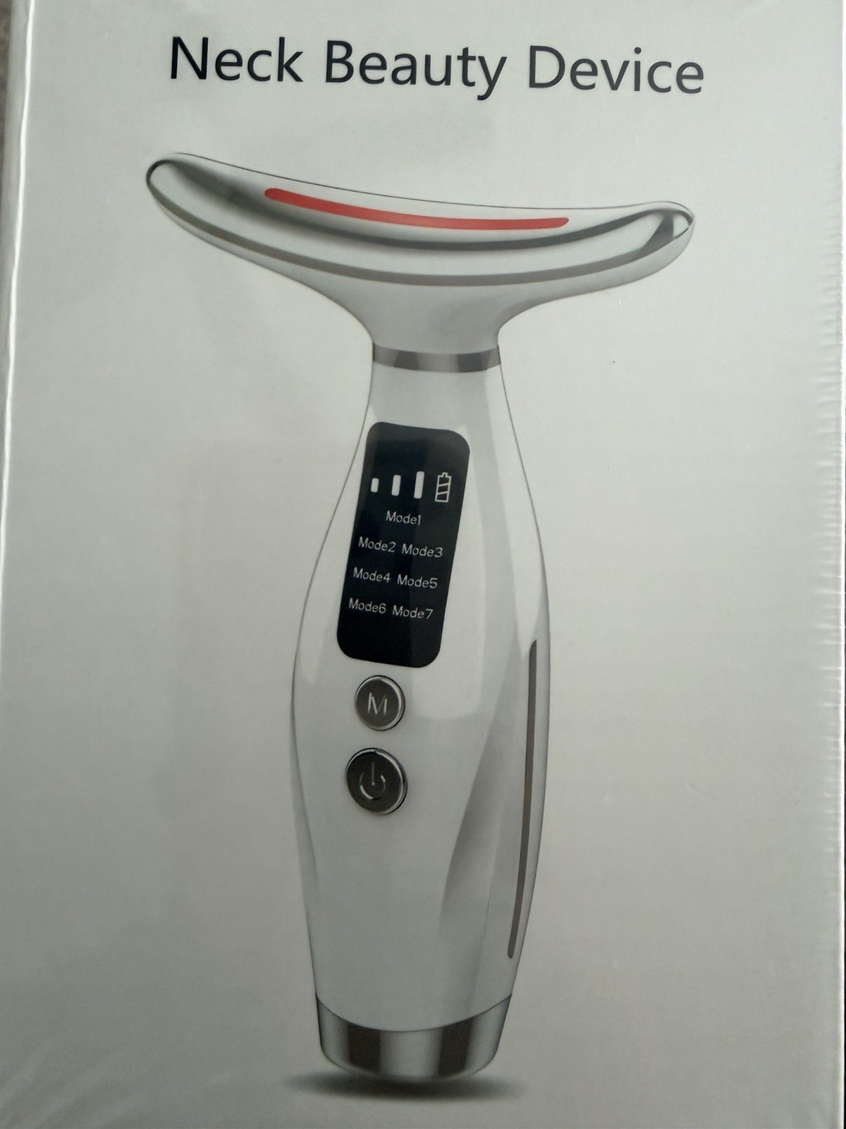 Neck Beauty Devise – Light Therapy Lifting Lifting, Heat & Vibration Firming NIB