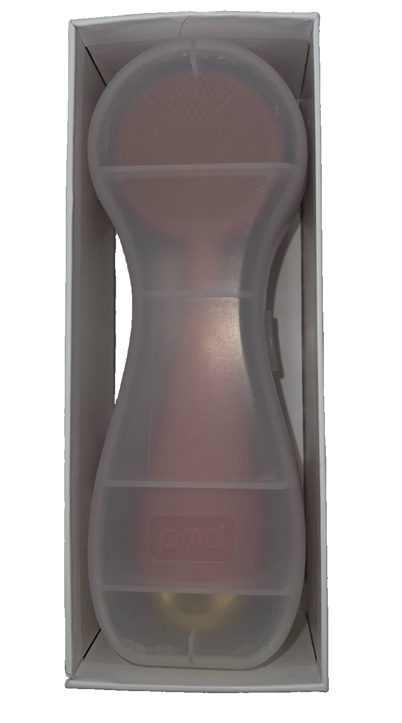 (47)PMD Clean Pro Smart Facial Cleansing Device, Pink w Gold Finish- Open box