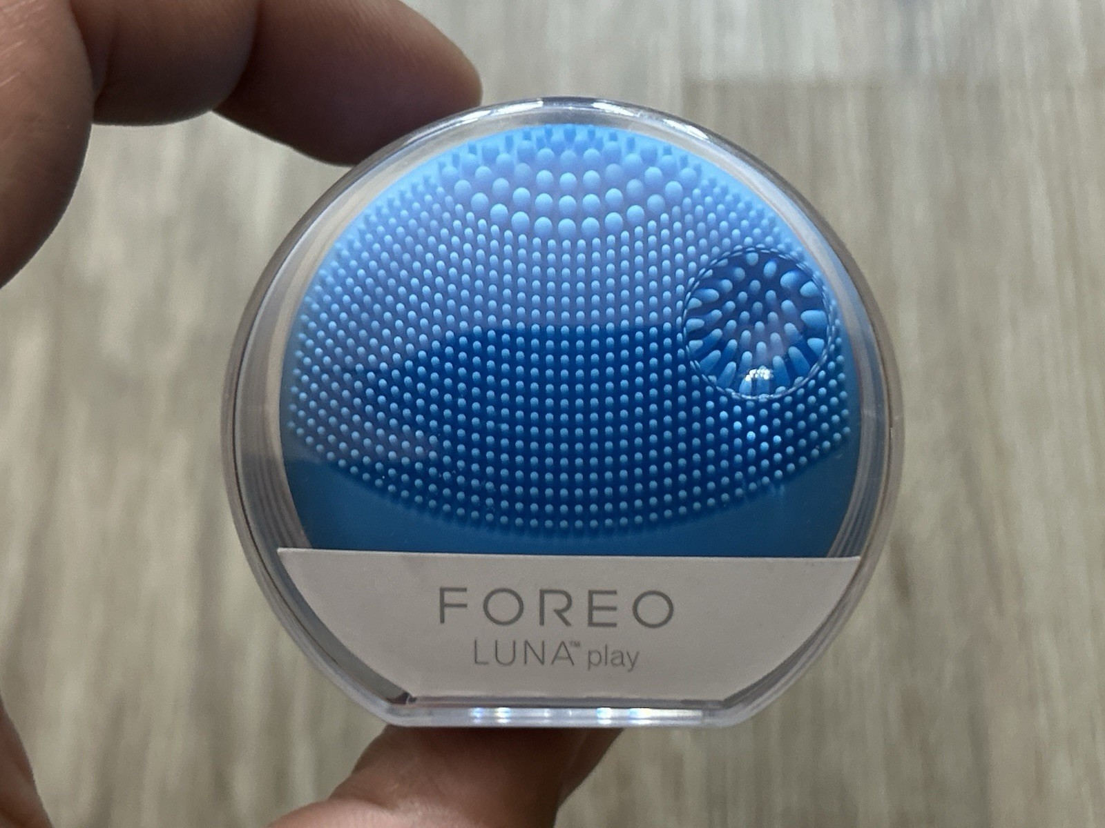 Foreo Luna Play Portable Sonic Brush Device Facial Cleansing Tool Aquamarine