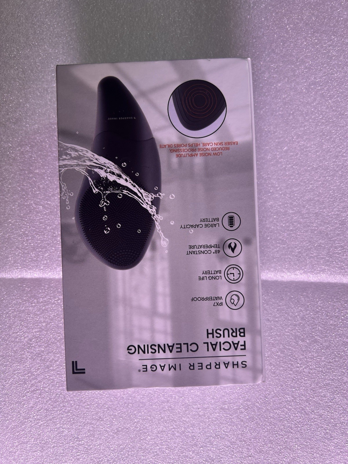 Sharper image facial cleaning brush for men NWT/NEW Sharper Image