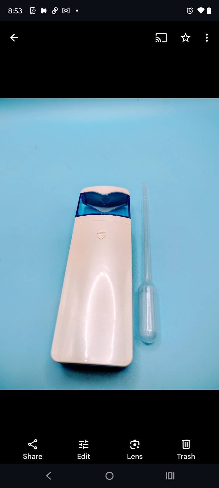Nano aromatherapy mist dispenser