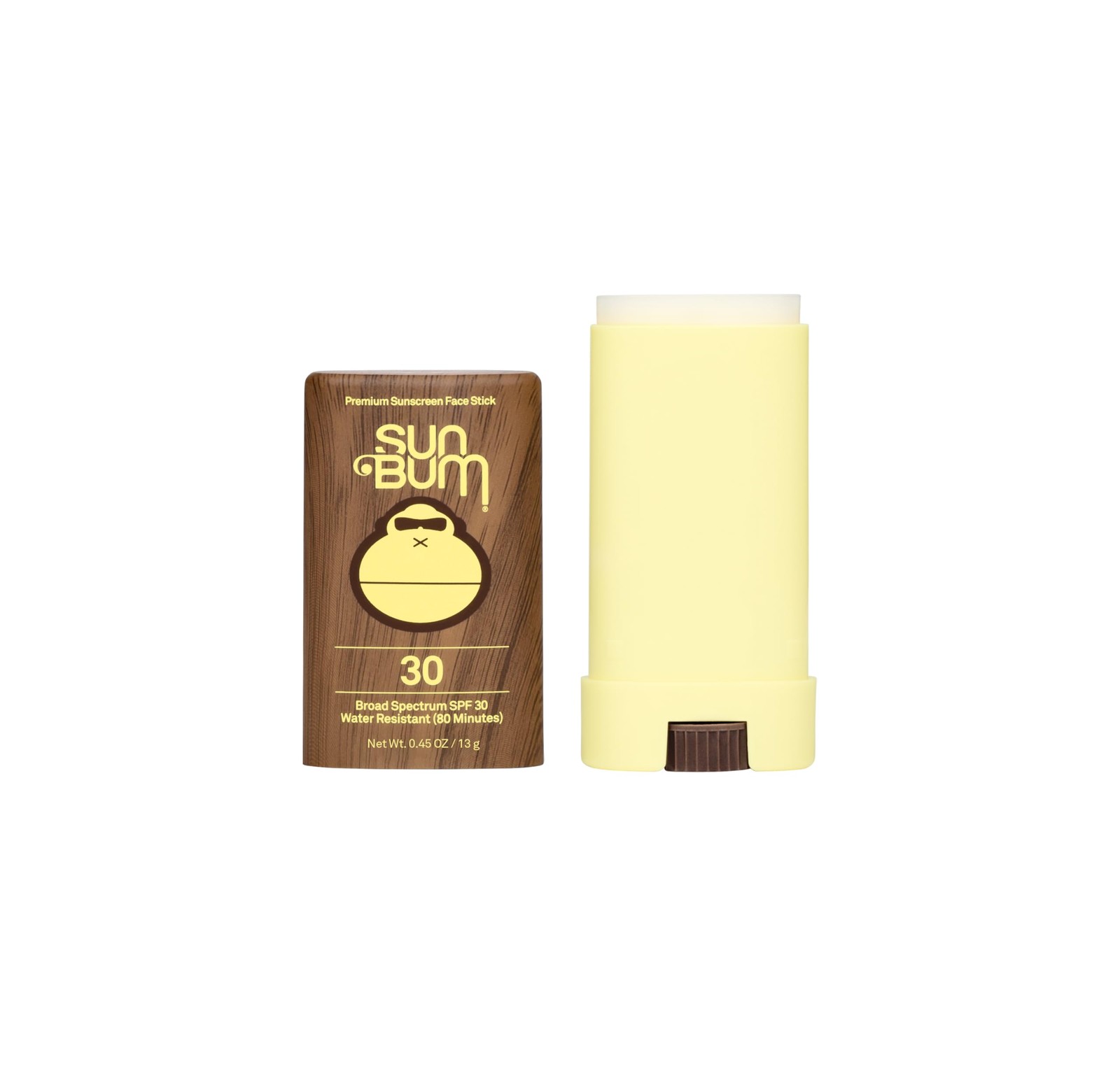 Sun Bum Original SPF 30 Face Stick Sunscreen – 1 Fl Oz (Pack of 1), Clear