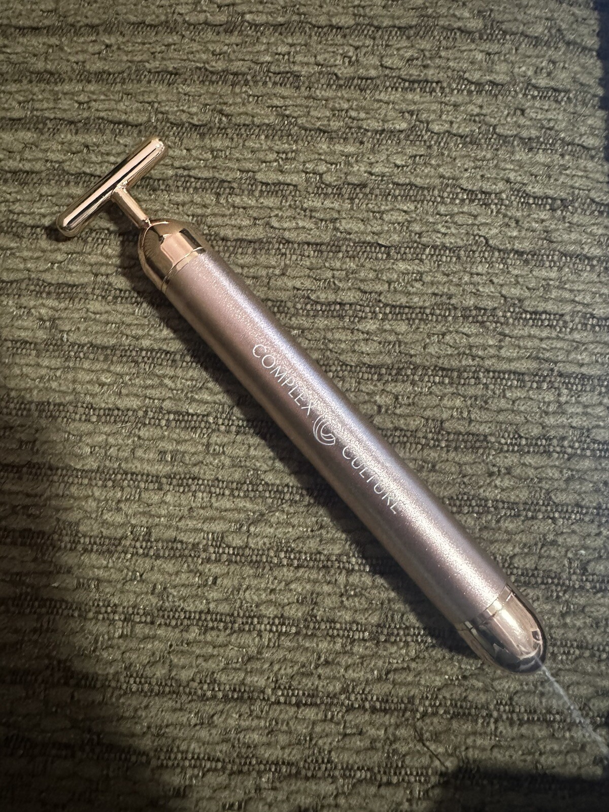 Complex Culture Sonic T-Bar Facial Massager NEW NIB