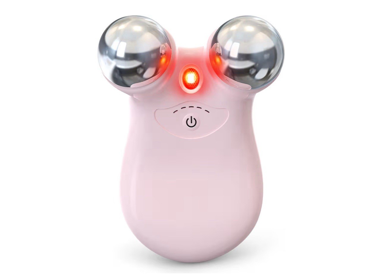Microcurrent Facial Device with Red Light – Lifts, Firms & Smooths Skin