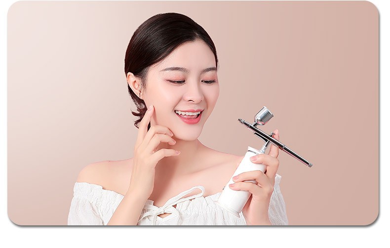 Nano Facial Miste Mist Sprayer Oxygen Hydration Diffuser Nail Airbrush Portable