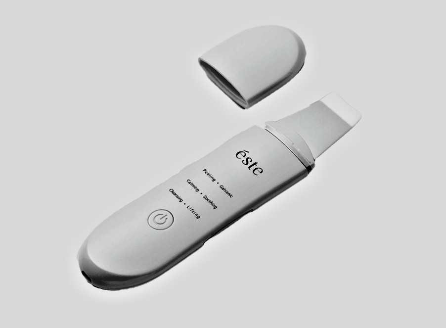 ESTE Aqua Peeling Galvanic Ion Massager Lifting Cooling Peeling Anti-Aging