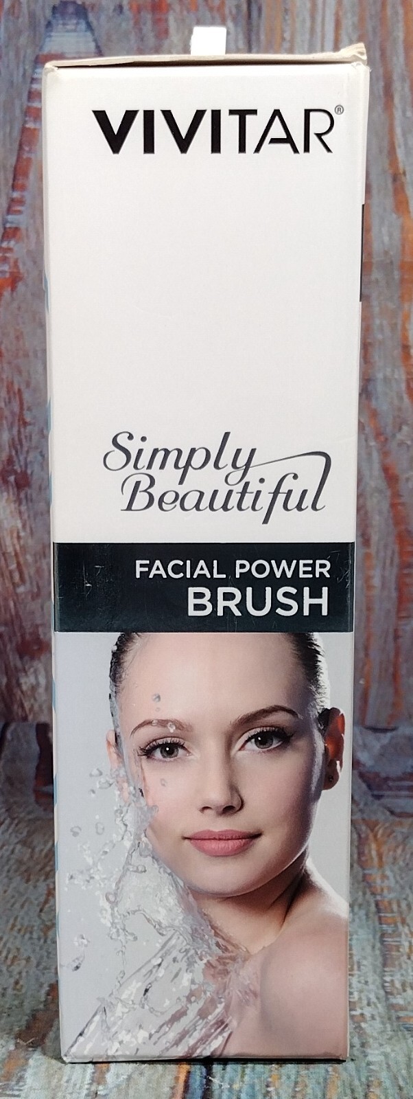 Vivitar Simply Beautiful Facial Power Brush – Metallic Series -GREEN- BRAND NEW