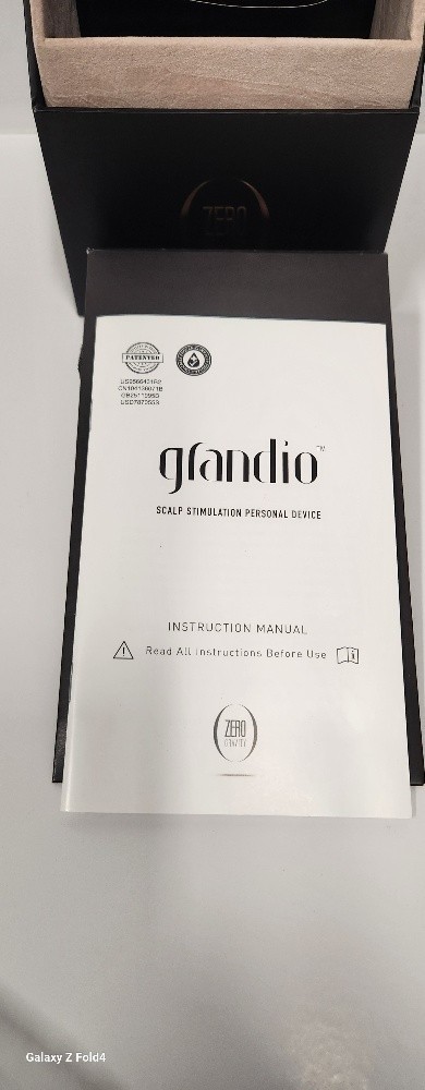 GRANDIO Zero Gravity Hair Loss Scalp Thinning Baldness Self Treatment Device